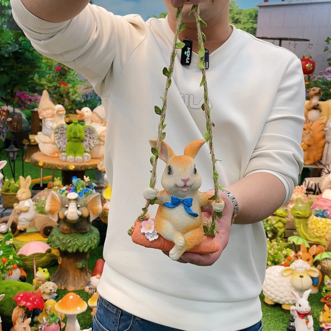 红陶花园庭院摆件