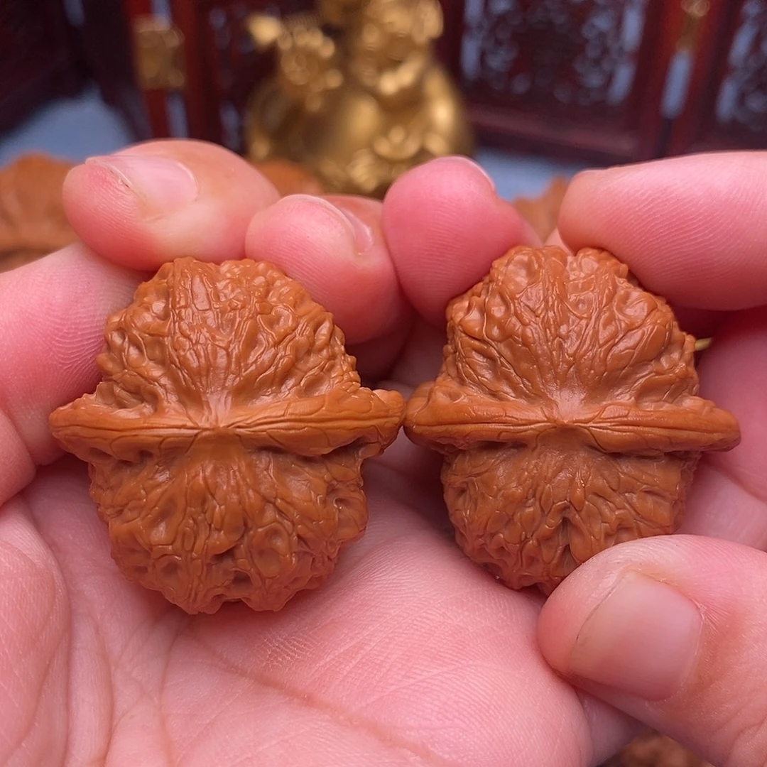文玩核桃把件34精品毕业血麒麟