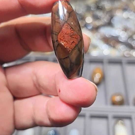 玛瑙/玉髓合金颈饰