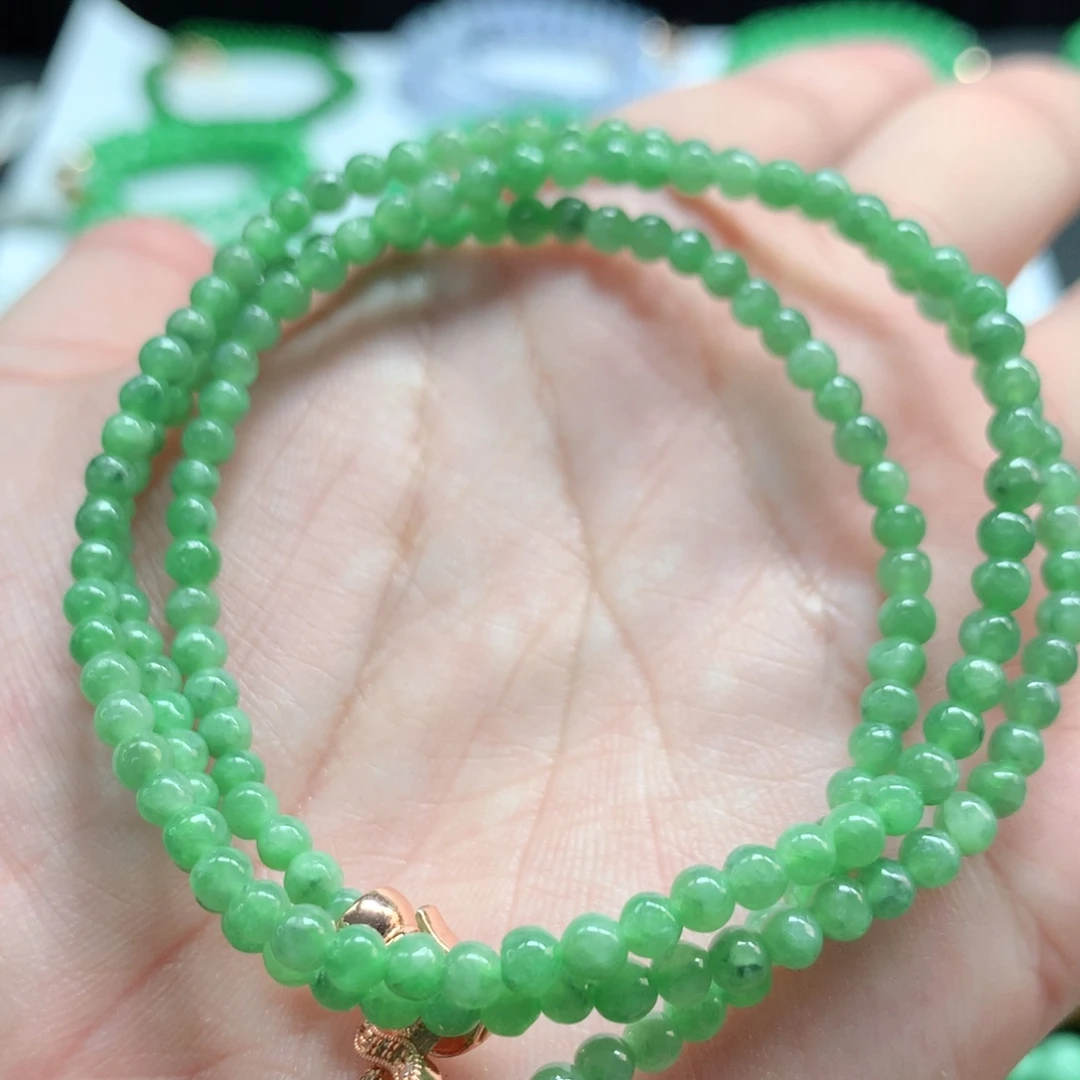 翡翠未镶嵌手链翡翠