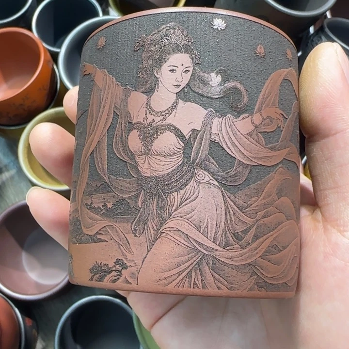 茶杯紫砂全手工制作工艺