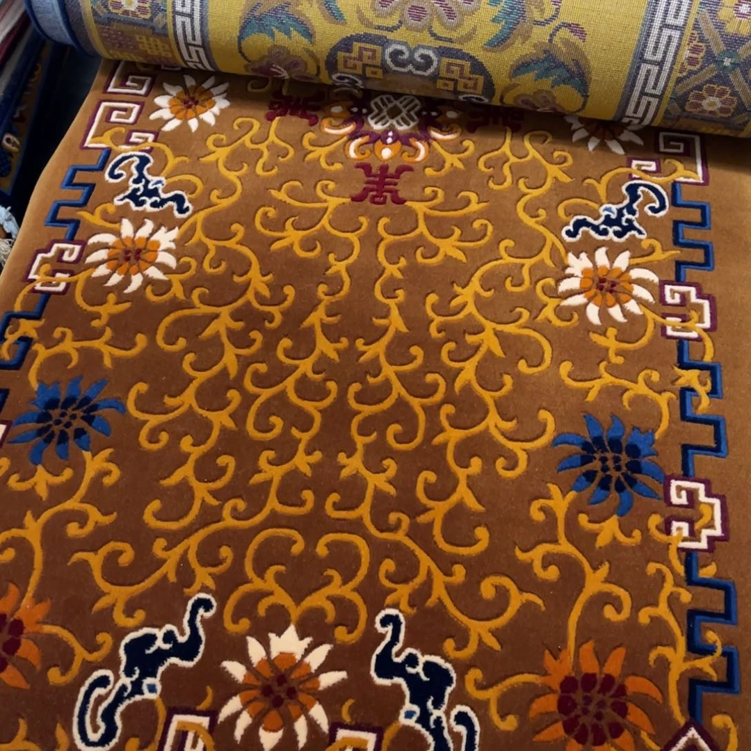 羊毛90×187纯羊毛高密度特价地毯