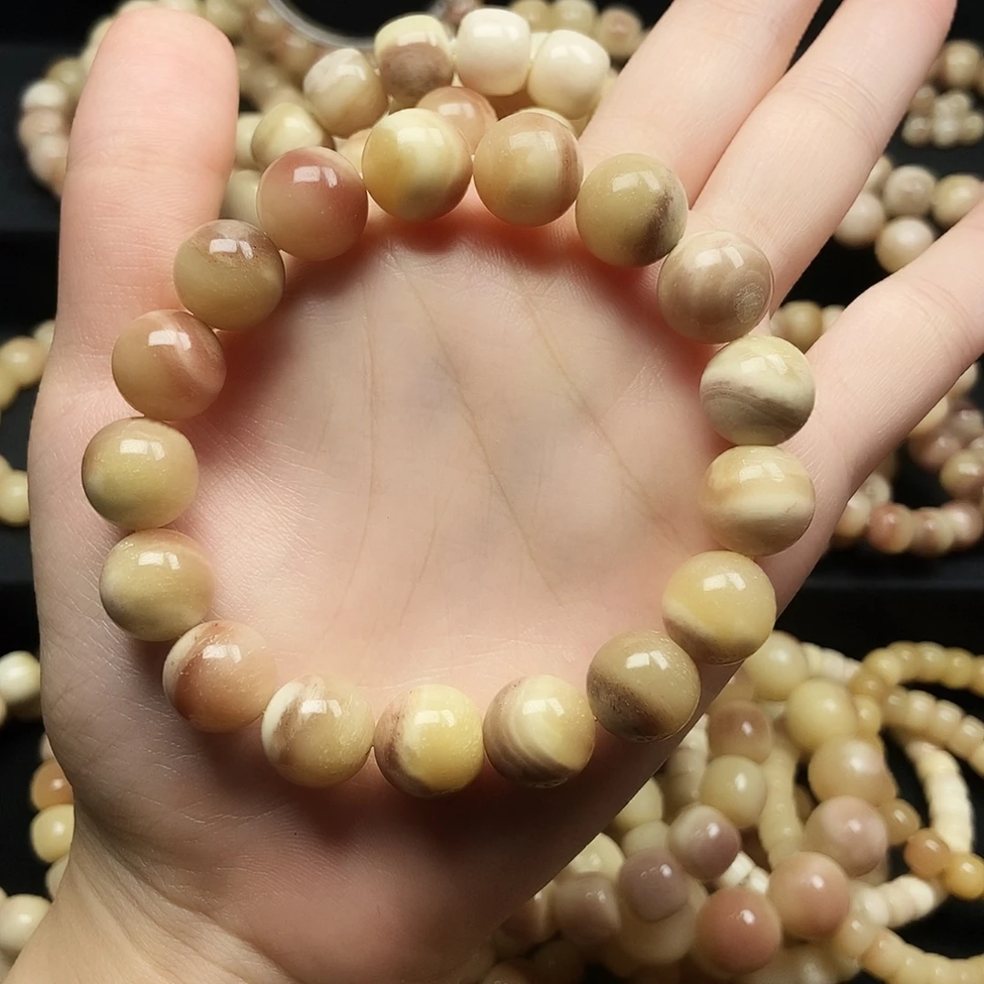 驼骨手串/手链手串14微棕