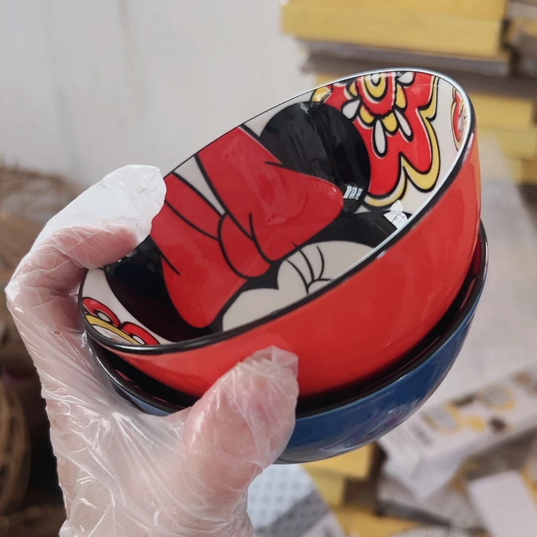 瓷片微瑕满20包邮可爱