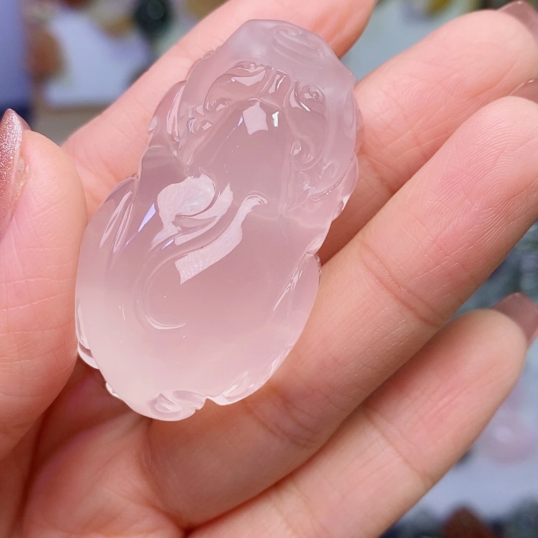 水晶未镶嵌吊坠(赠链)