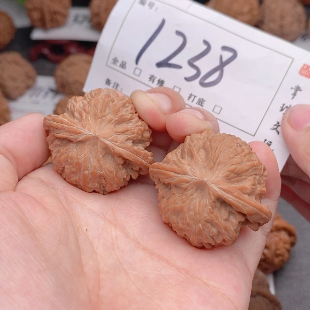 吊坠文玩核桃38正磨1238