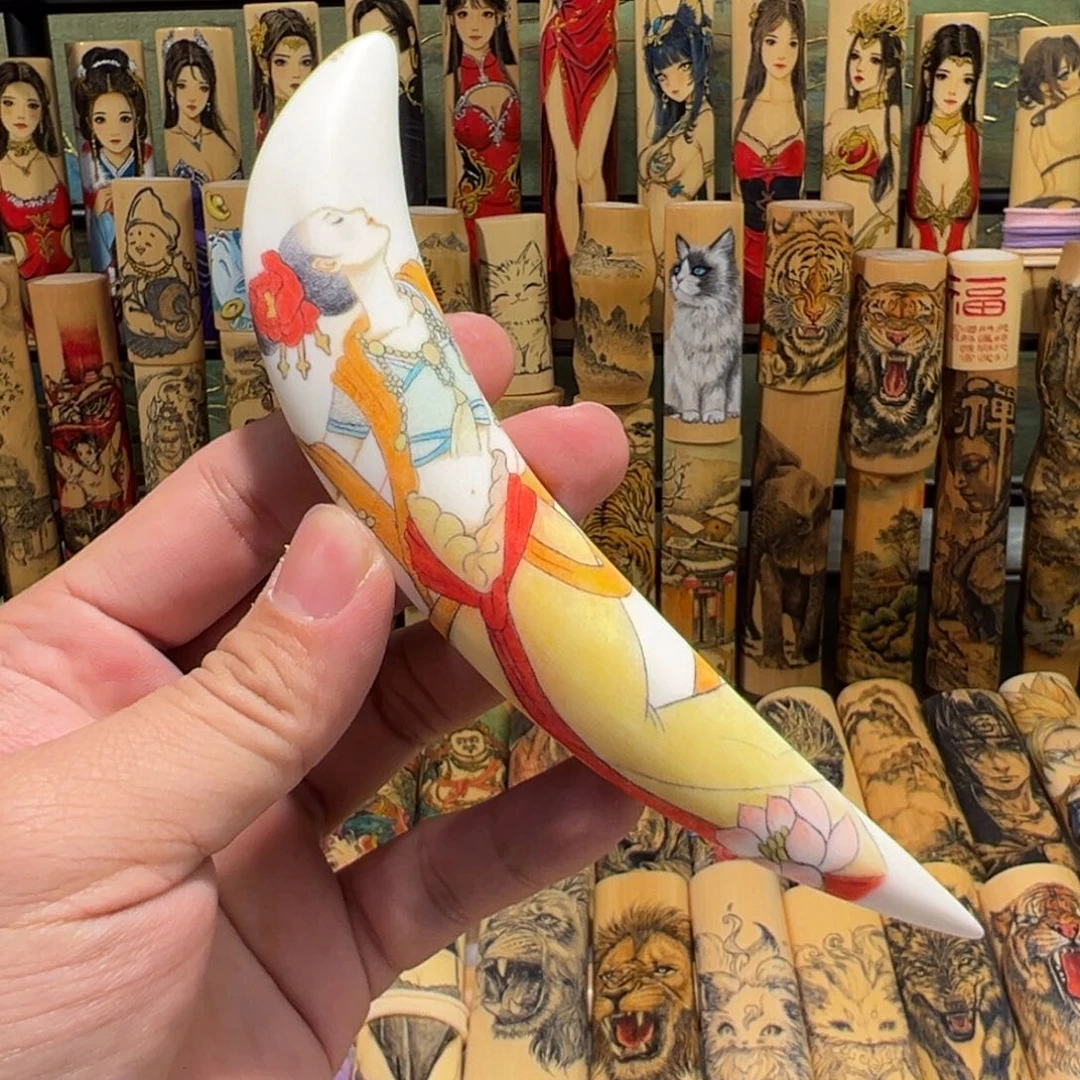 长**漫手工针刺飞天大牙精品毕业