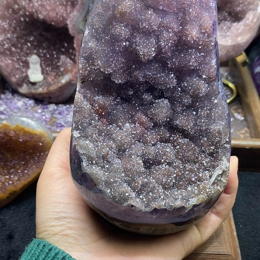 未镶嵌大型摆件（非配饰）紫晶