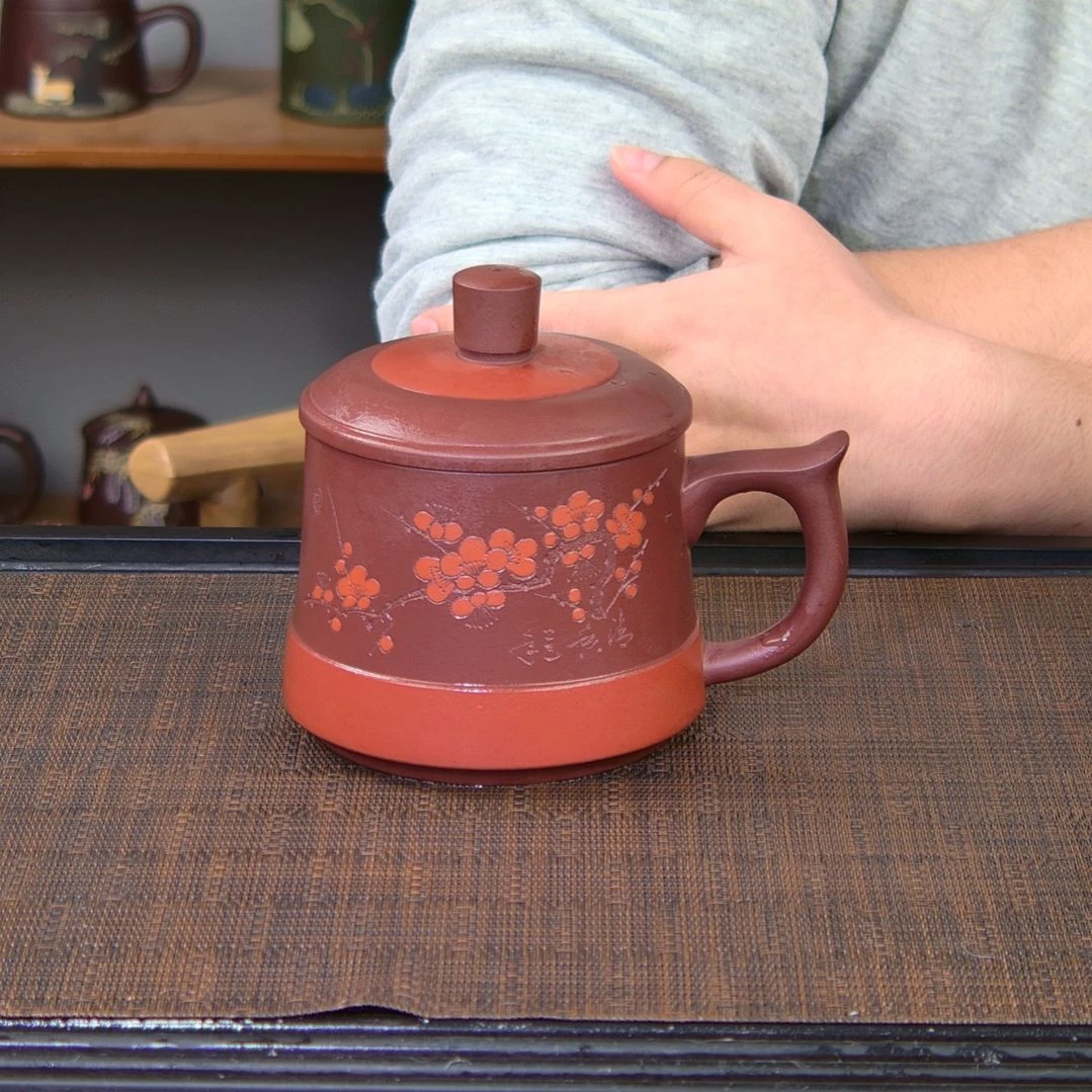 茶杯紫砂高货放漏