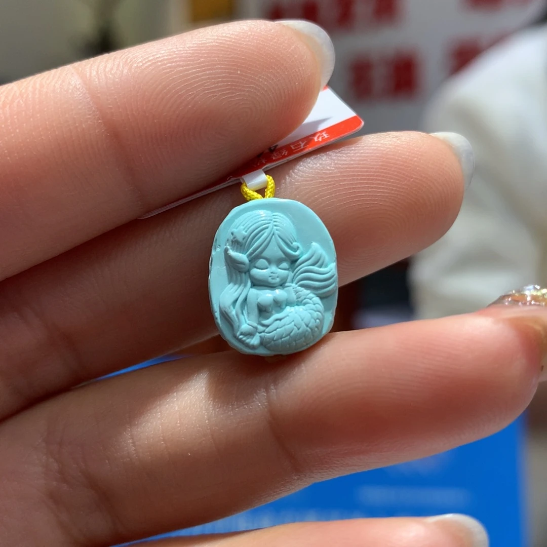 绿松石未镶嵌配饰