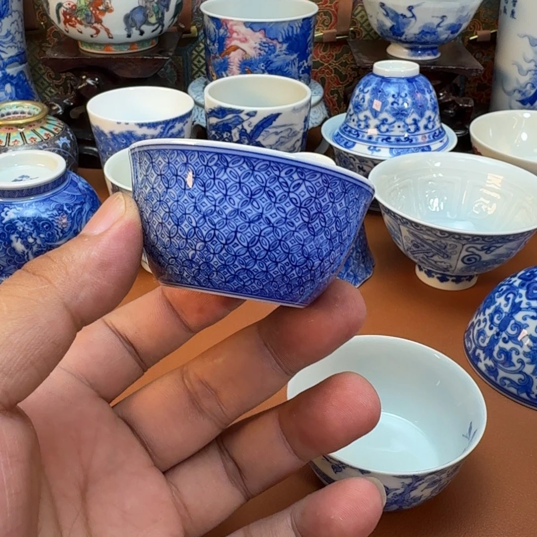 雅***斓杯子景德镇全手工手绘陶瓷