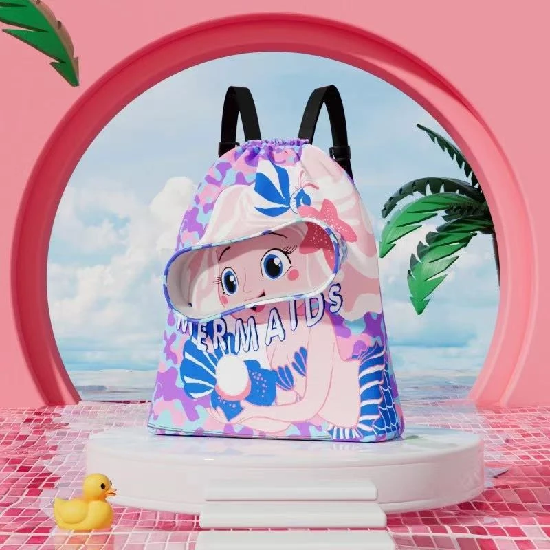 夏季防水儿童游泳包干湿分离防水双肩包浴巾收纳包运动包YWL197
