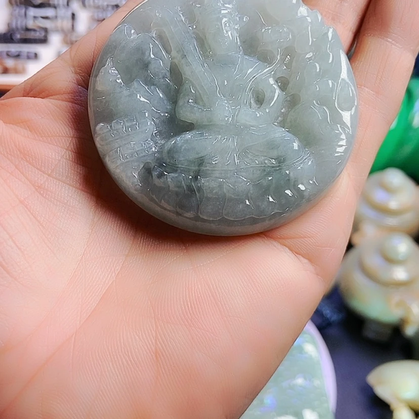 【闪购商品】翡翠手饰未镶嵌发其1