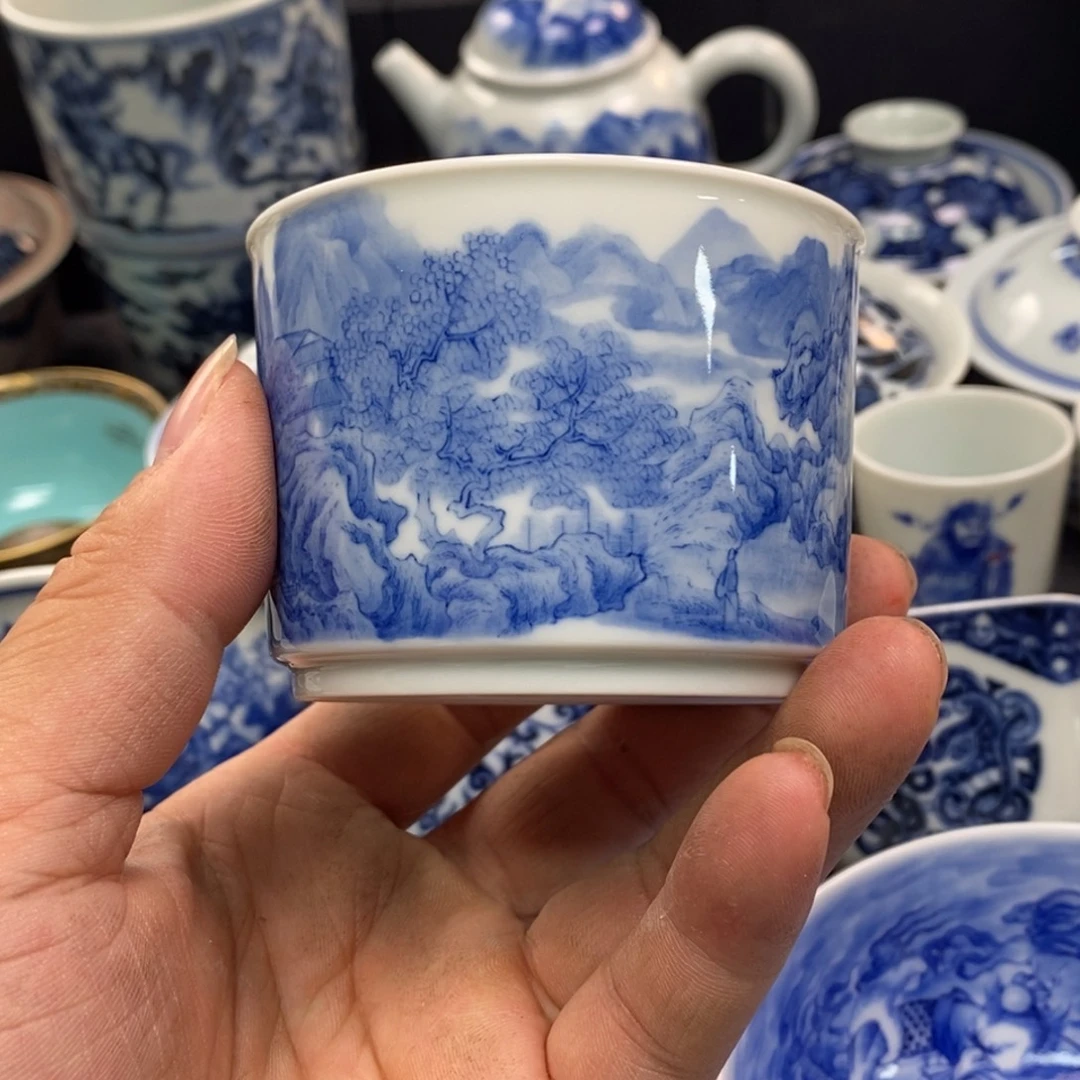 何***幸景德镇柴窑微瑕主人杯