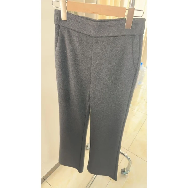 【小七专享】时尚百搭修身微喇裤 G549098