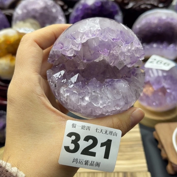 大型摆件（非配饰）未镶嵌紫晶