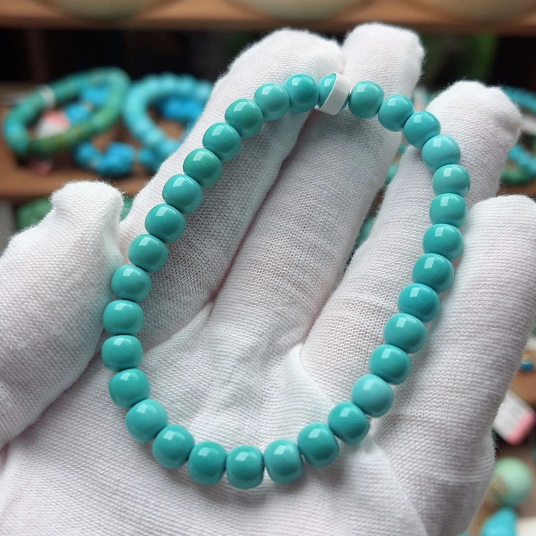 未镶嵌绿松石珠宝奇石尺寸6.3