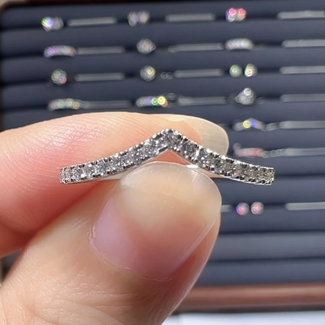 实验室培育钻石 0.215CT 时尚女王精致轻奢气质排戒