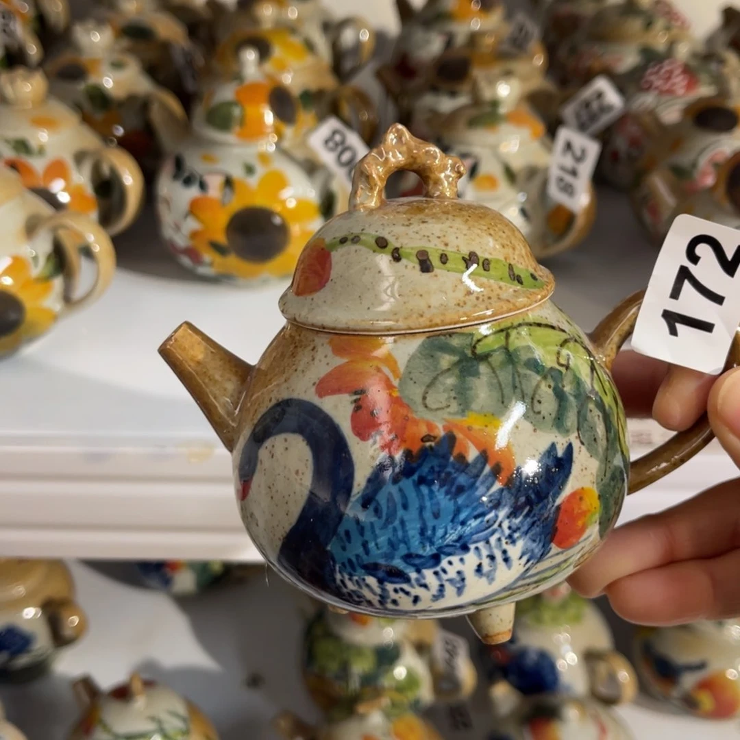 杯素浅陶瓷手工手绘