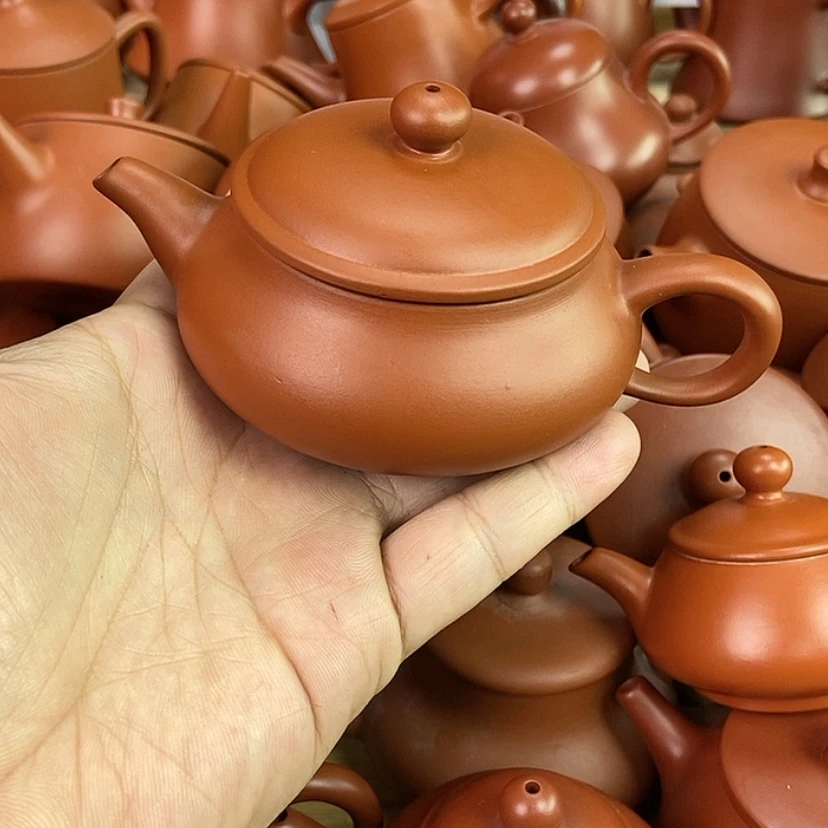 【闪购商品】茶壶朱泥125cc000000000000000