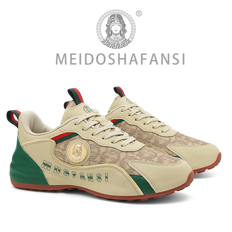 MEIDOSHAFANSI/美杜沙梵斯新款高奢手工定制时尚运动休闲鞋DF001
