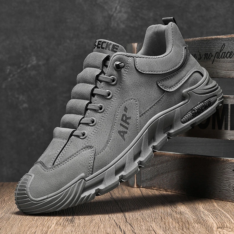 男鞋2025秋季新款软底网面透气百搭潮流男士运动休闲跑步鞋子男款