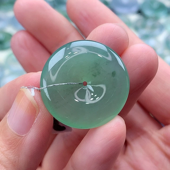 颈饰未镶嵌翡翠编号65-尺寸25/5.6