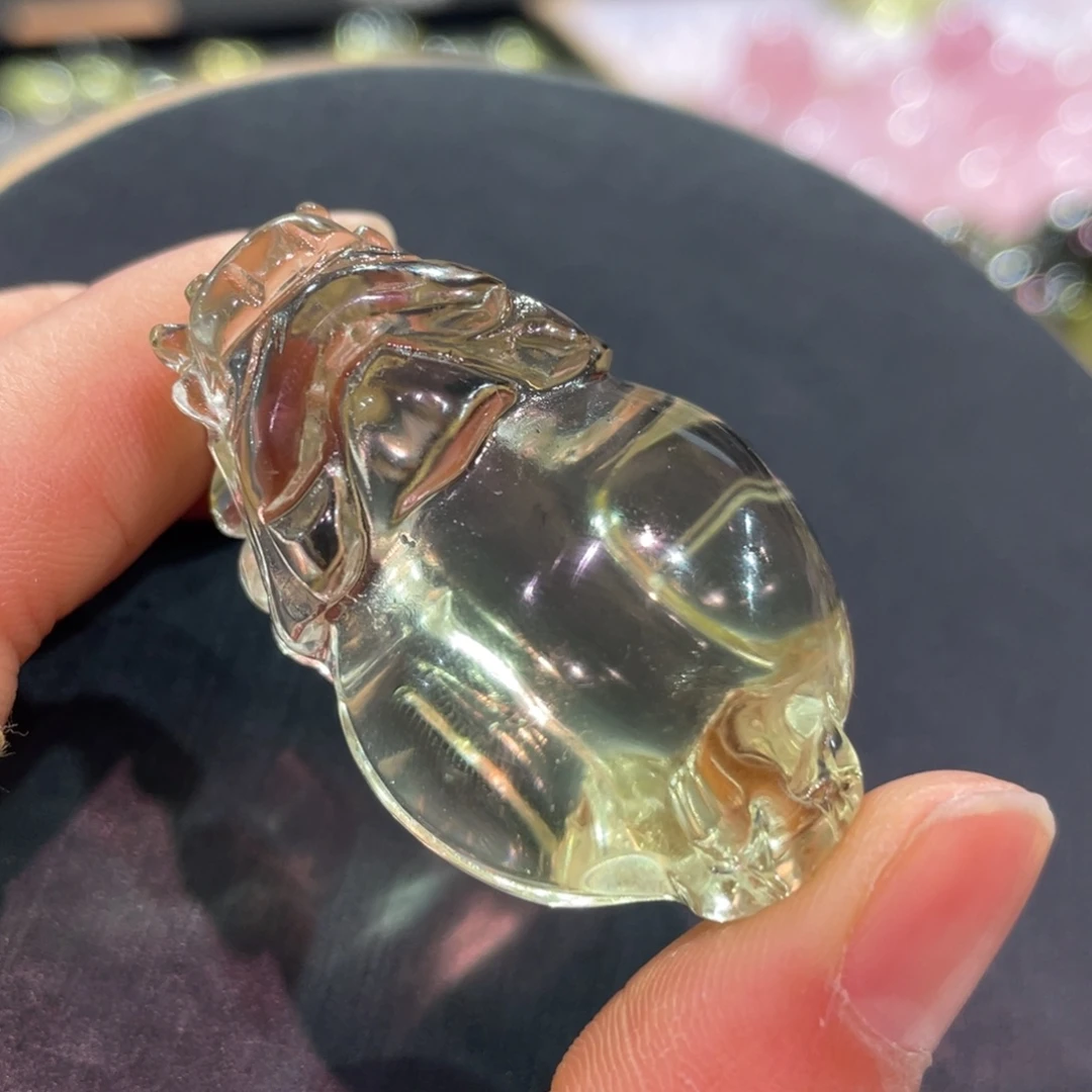 水晶摆件龙龟未镶嵌