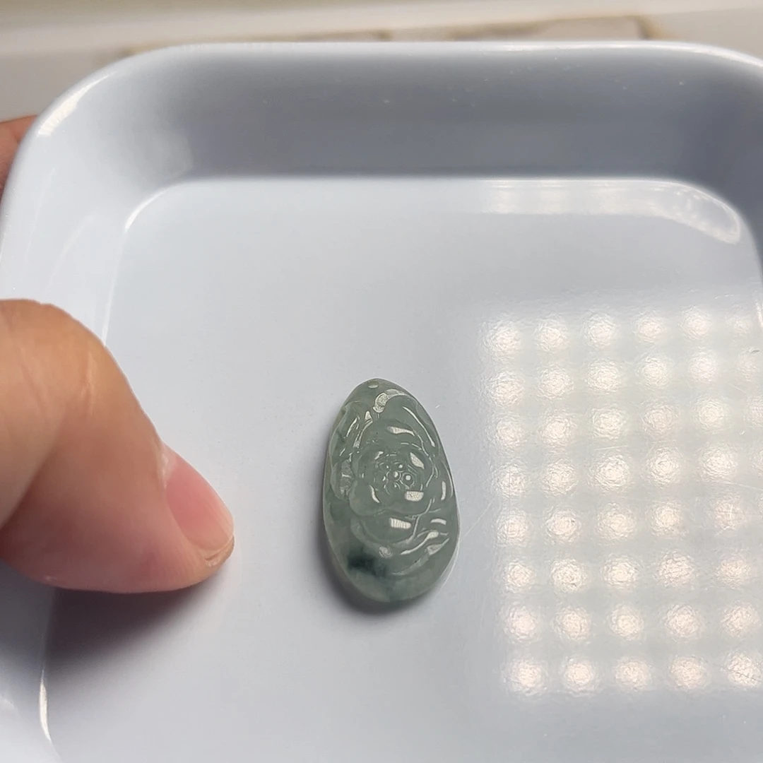 颈饰未镶嵌翡翠天然翡翠