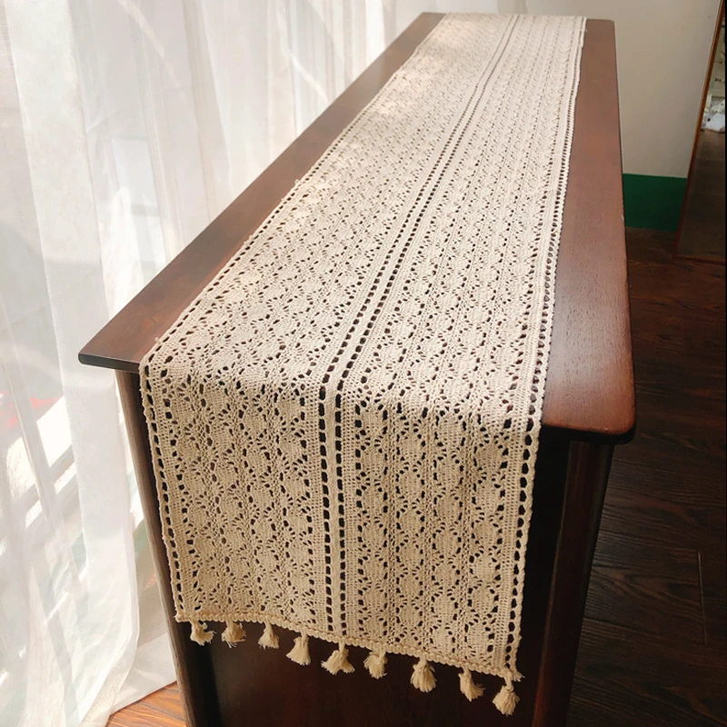 （32*150厘米）钩花桌旗