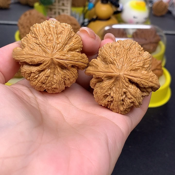 文玩核桃吊坠茗**风45球筋