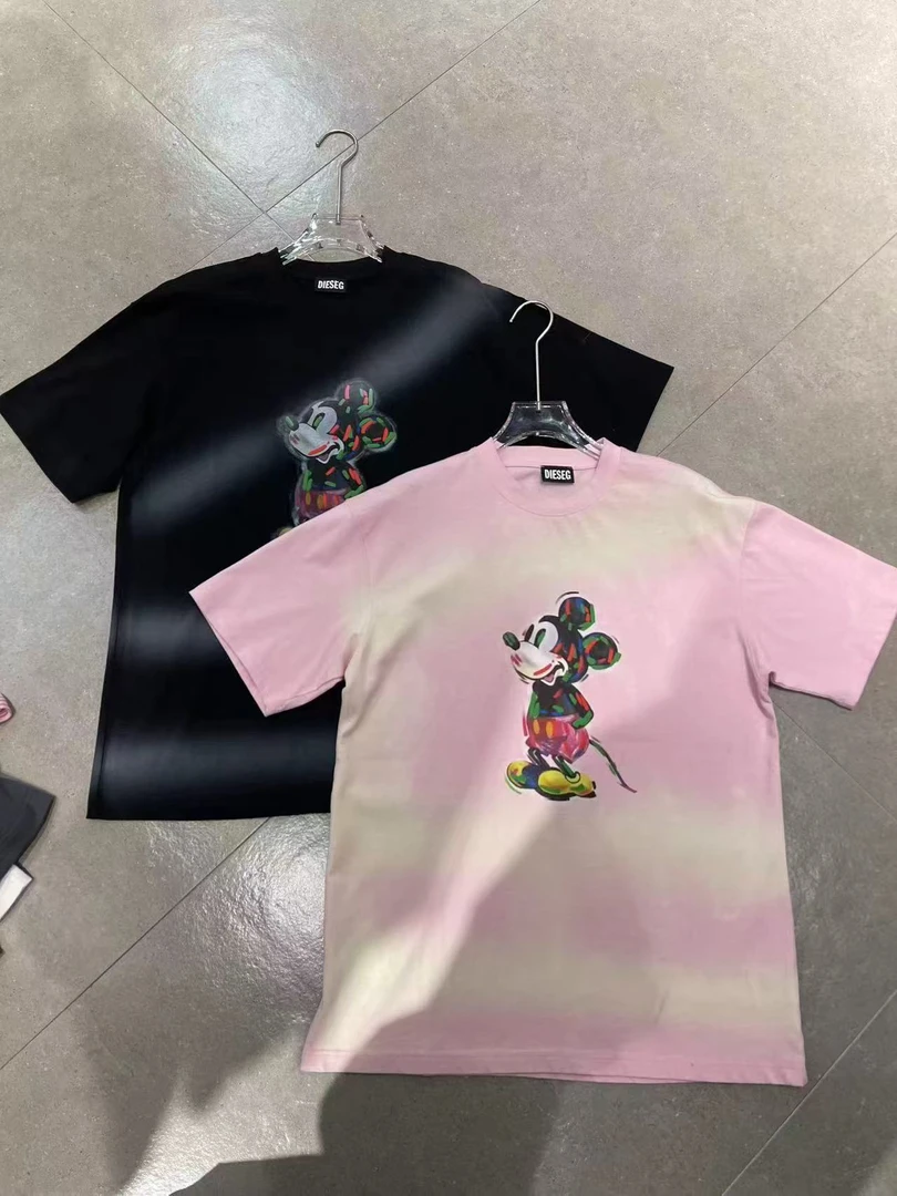 大G+米奇渐变色大版T