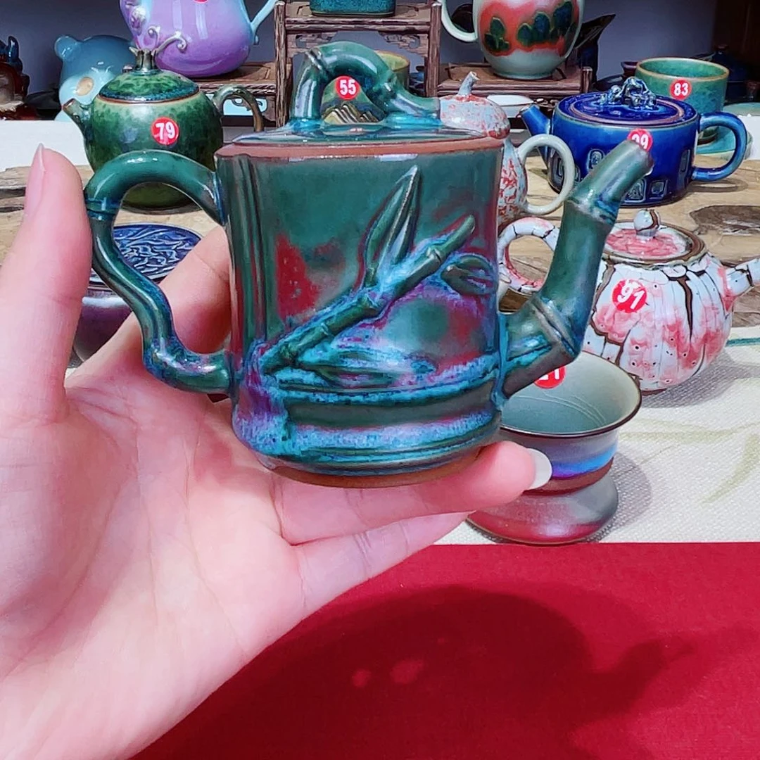 壶禹州钧瓷艺术作品