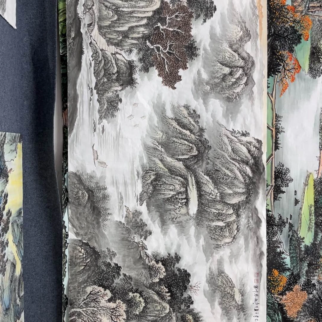 国画百**情小伙伴们快来快来