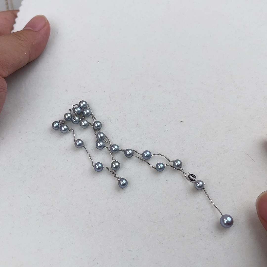 海水珍珠18K金镶嵌颈饰