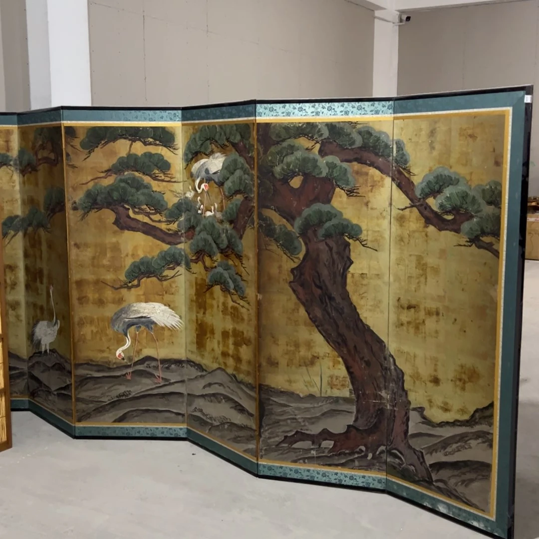 绘画屏风框画油画版画回流