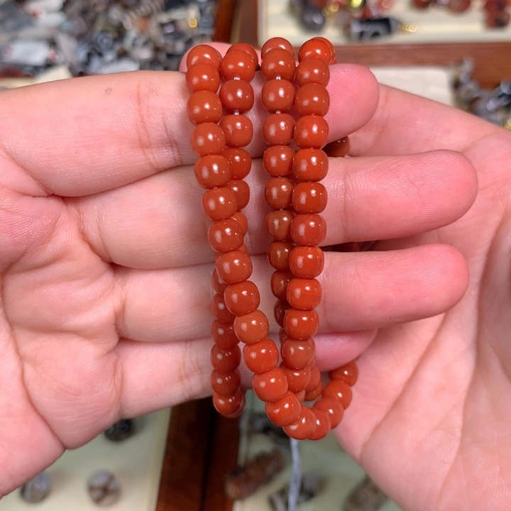 颈饰未镶嵌南红玛瑙45