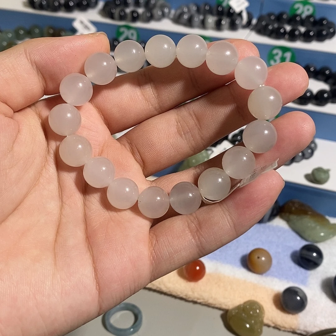 石英质玉未镶嵌手链