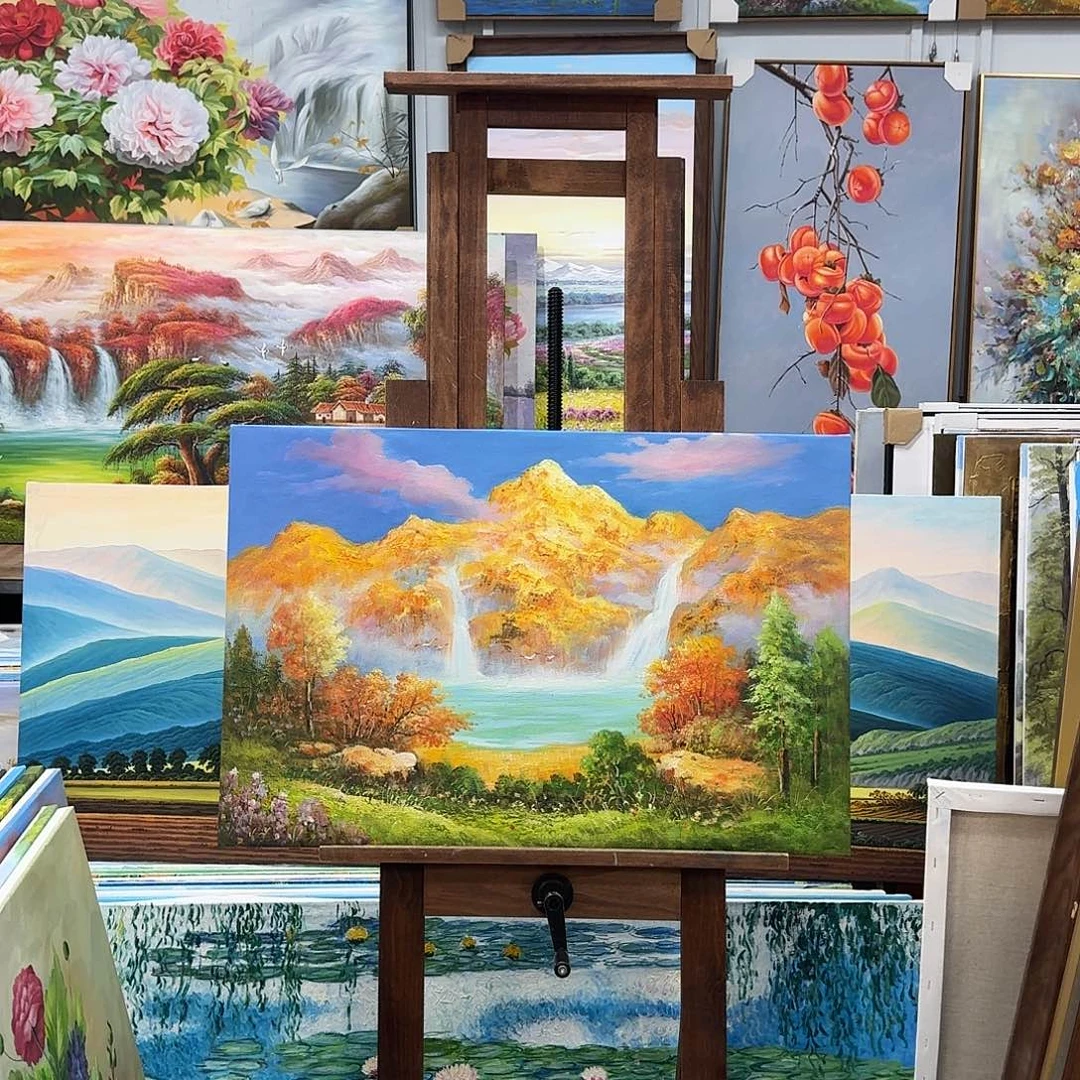 油画6090油画作品展作品展作品