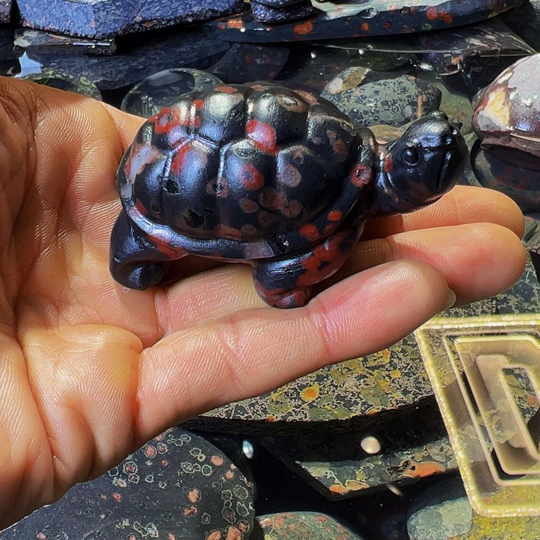 梅花玉鱼缸石茶周边微瑕不退不换