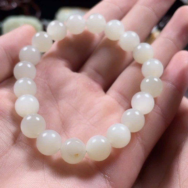 和田玉未镶嵌颈饰卡10尺寸