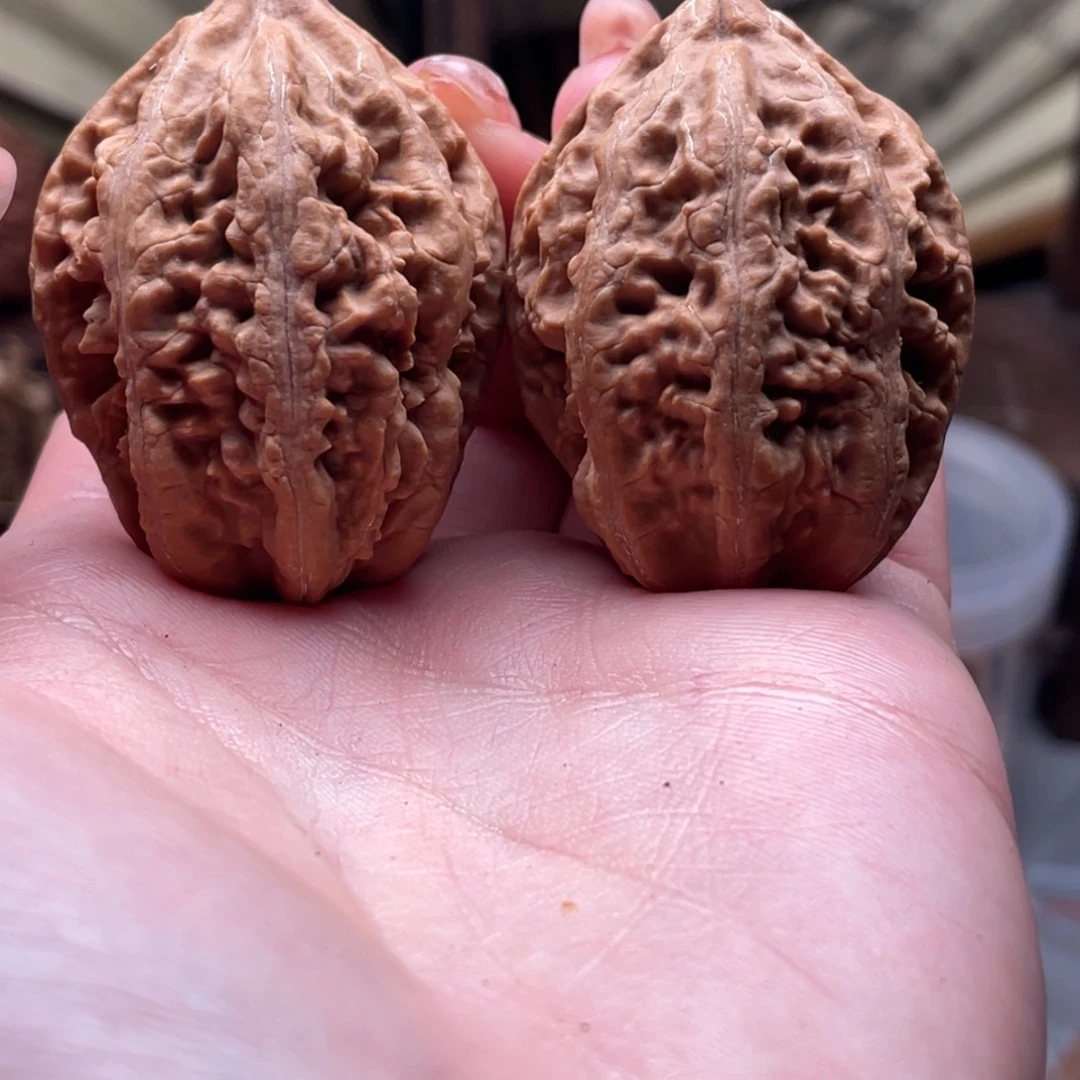 文玩核桃把件楸刀鱼15