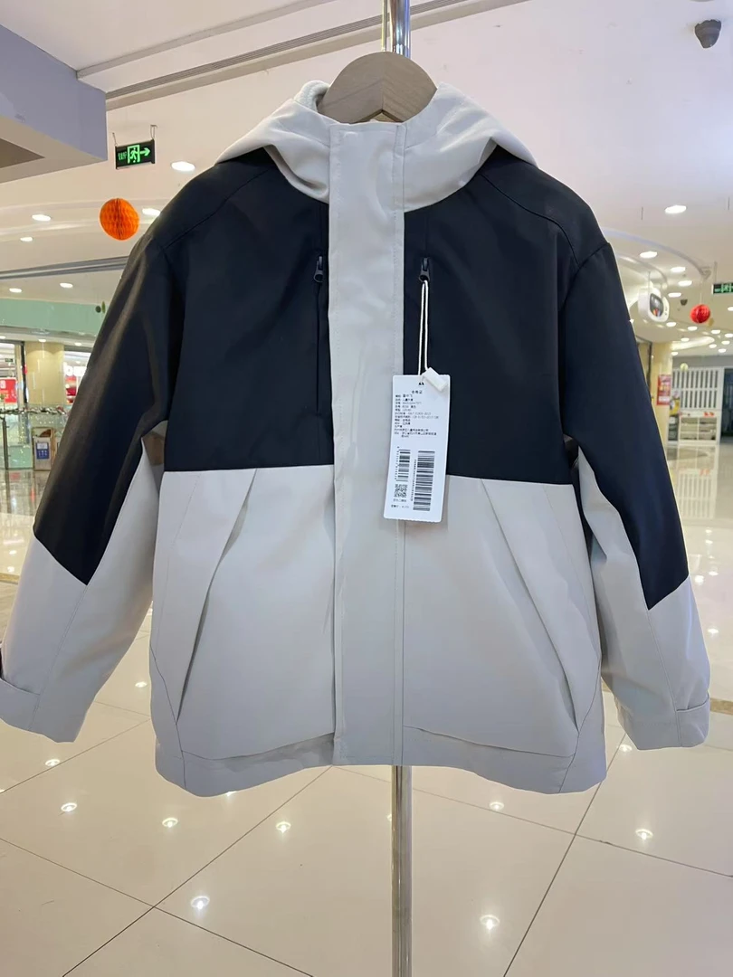 2025新款XZF男女童春秋冲锋衣夹克外套中大童亲子装