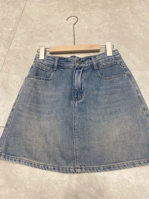 夏季新款牛仔短裙百搭时尚