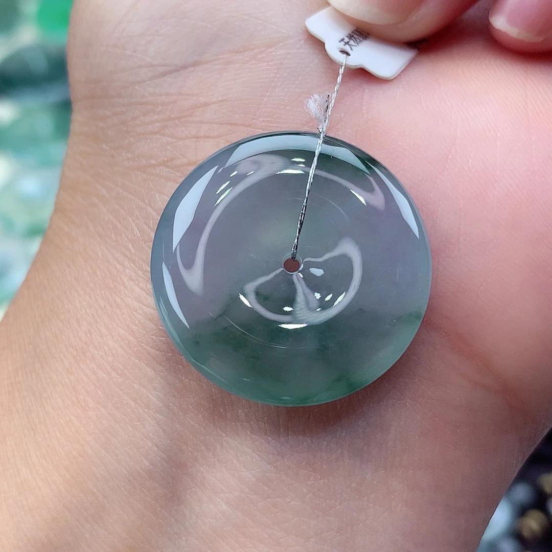 颈饰未镶嵌翡翠编号10尺寸24.6-5.7