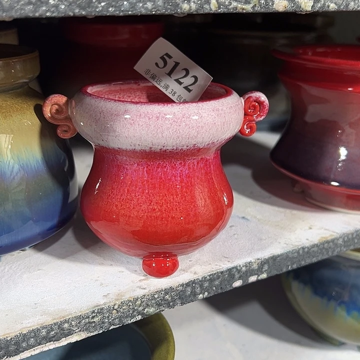 口6高8 手工花盆满30包邮