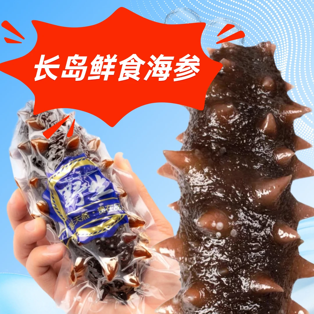 【参老BING】鲜食海参源头海洋牧场发货（开袋即食）