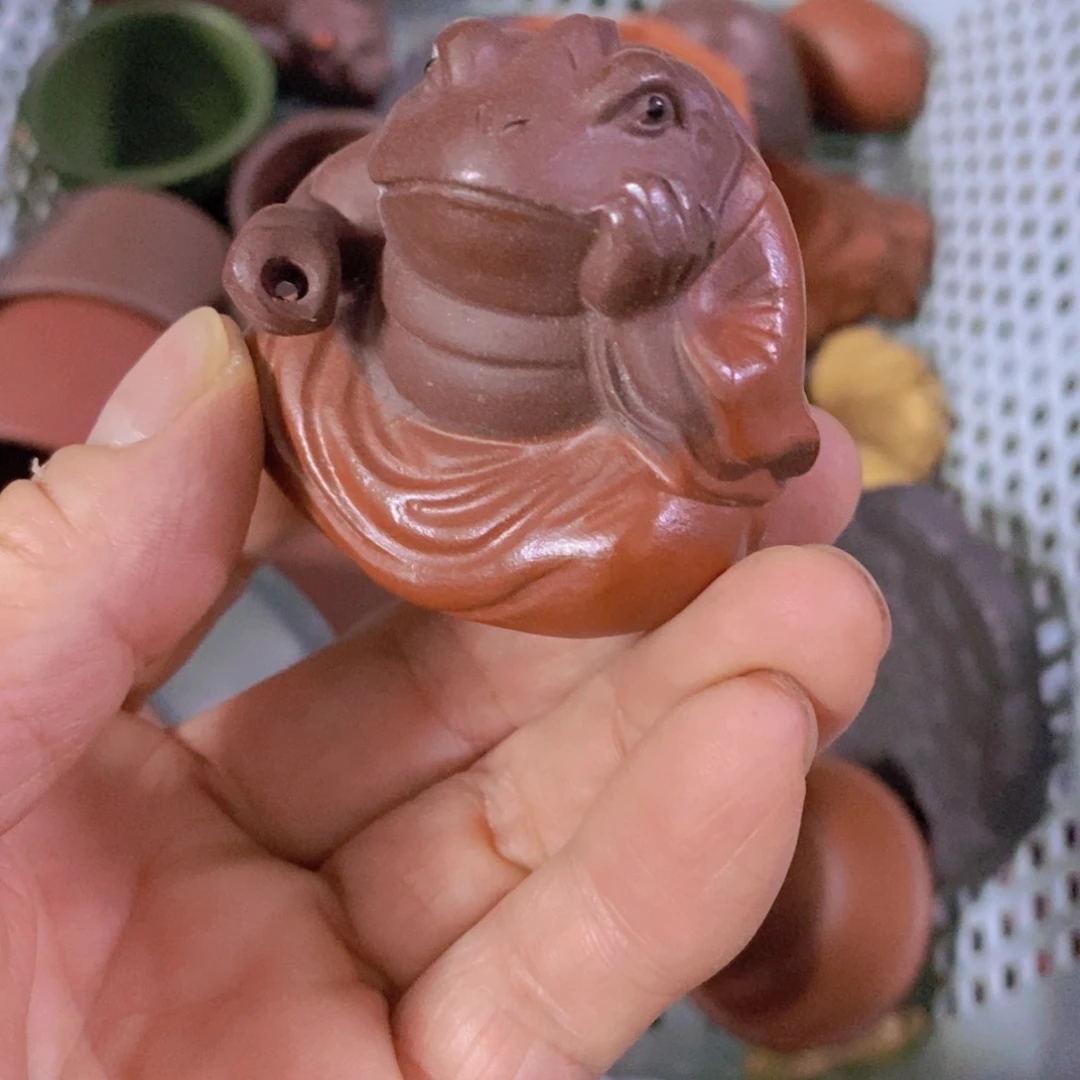 茶杯绿泥紫砂紫砂