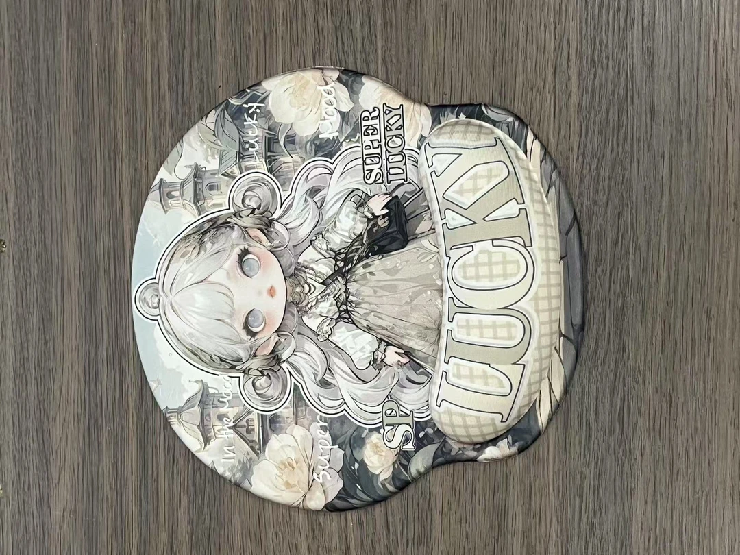 三只肥熊原创潮玩护腕鼠标垫