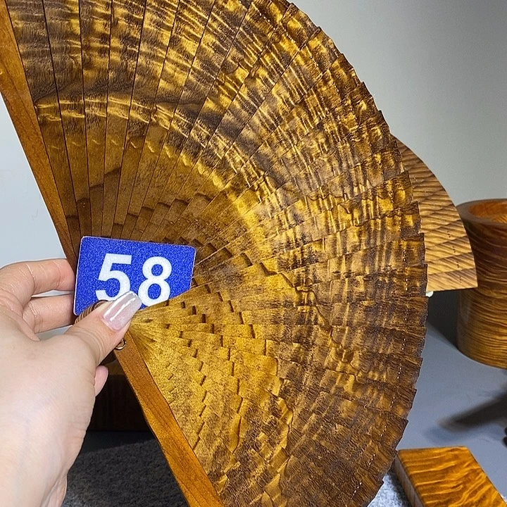 金丝楠金丝楠木扇子